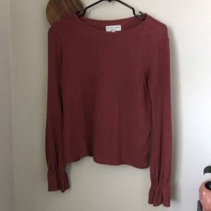 XS Madewell Long Sleeve Shirt